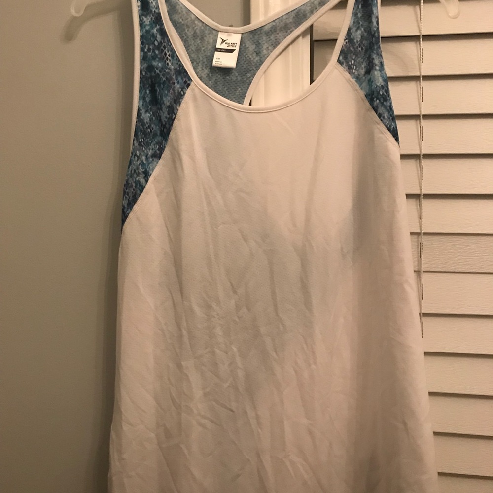 Old navy racer back workout tank
